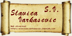 Slavica Varkašević vizit kartica